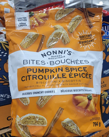 Nonni's Pumpkin Spice Biscottini - 1 x 794 Grams